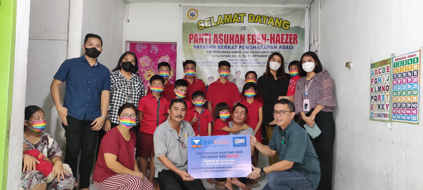 Kebutuhan operasional dan fasilitas panti asuhan Ebenhaezer- Medan (Rany)