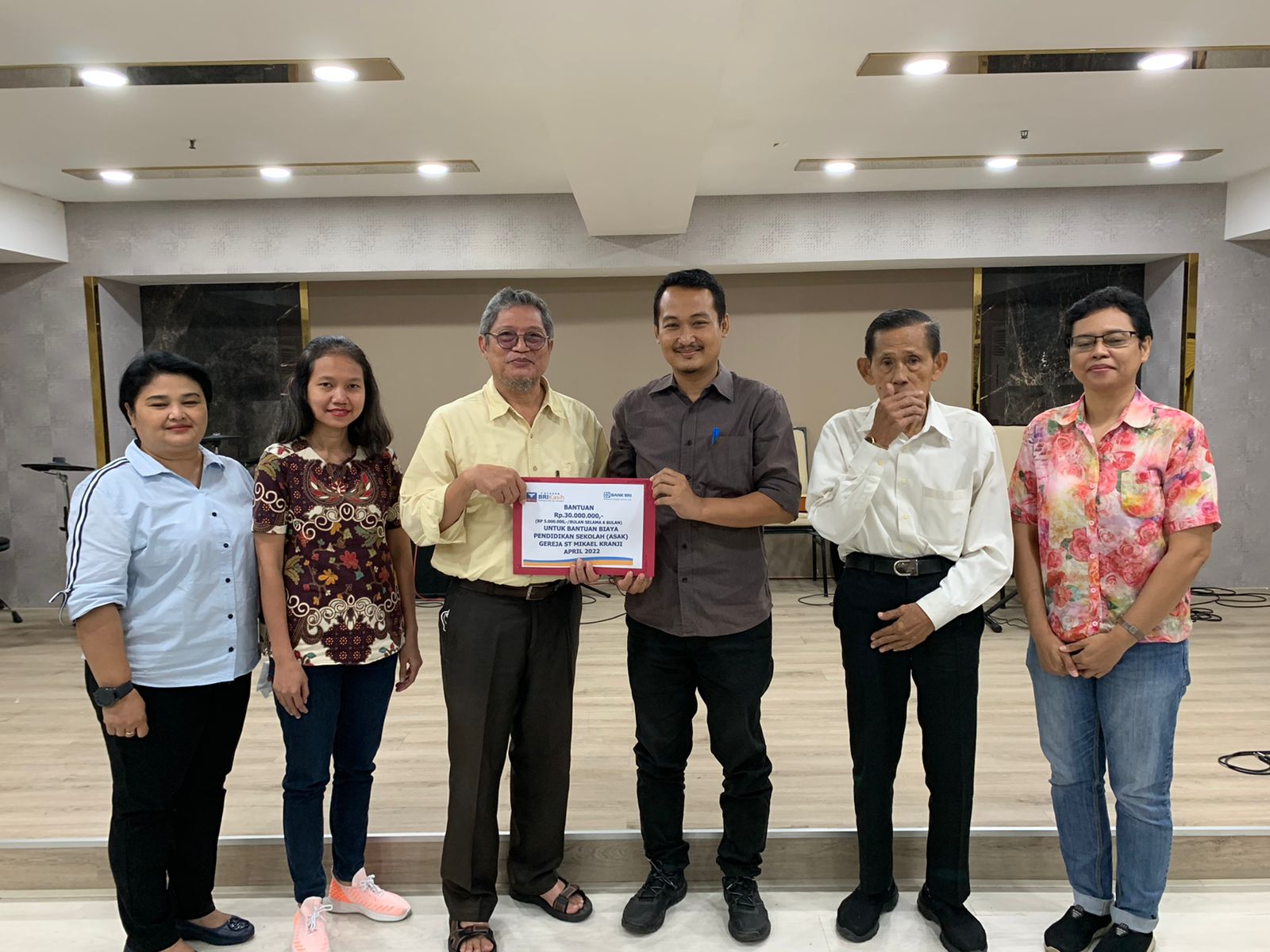 Permohonan Bantuan PROGRAM ASAK St Mikael Kranji ( Rany )