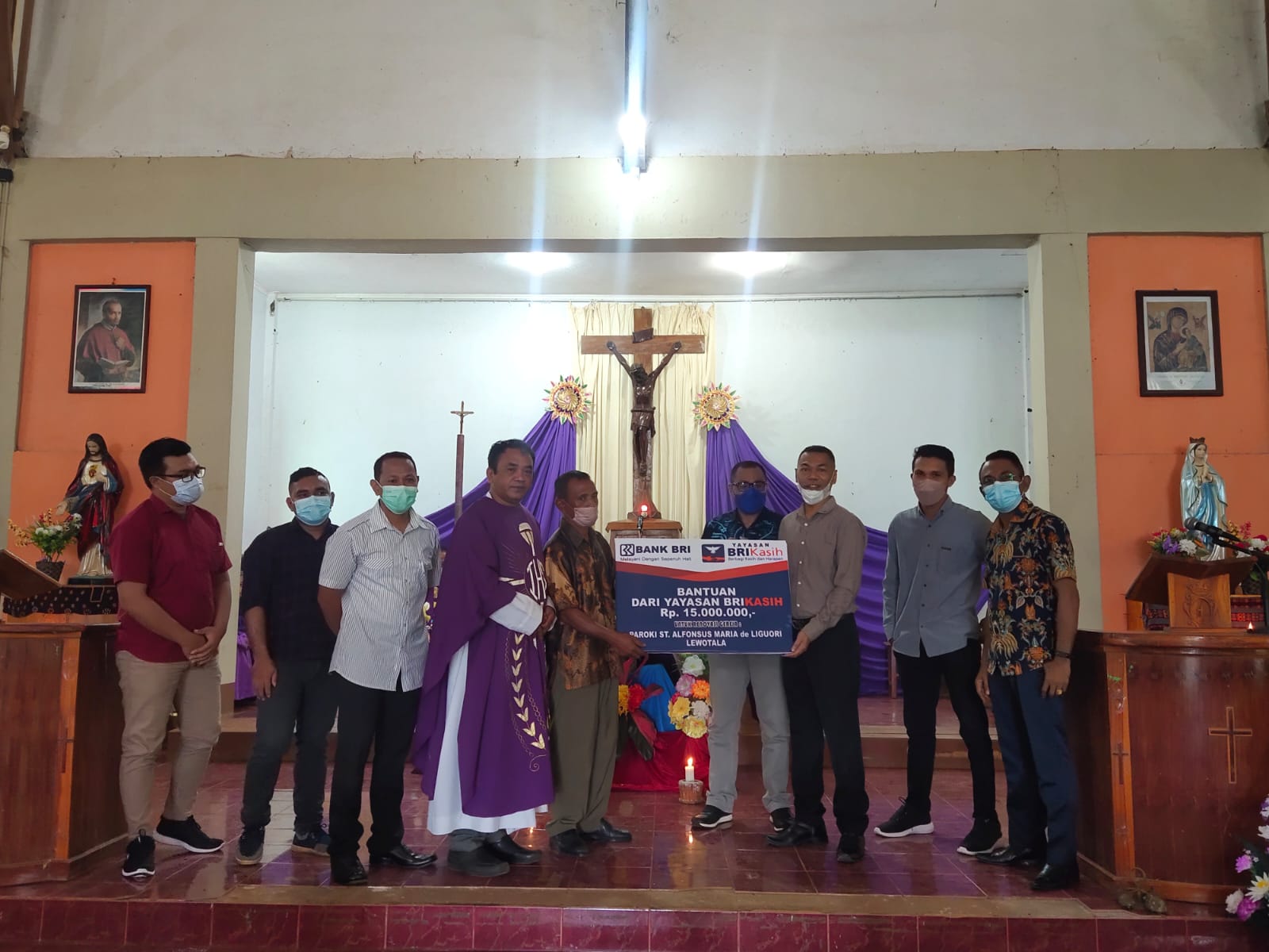 Permohonan Bantuan Renovasi Atap dan Lantai Gereja Paroki St. Alfonsus Maria De Liguori Lewotala (julius)