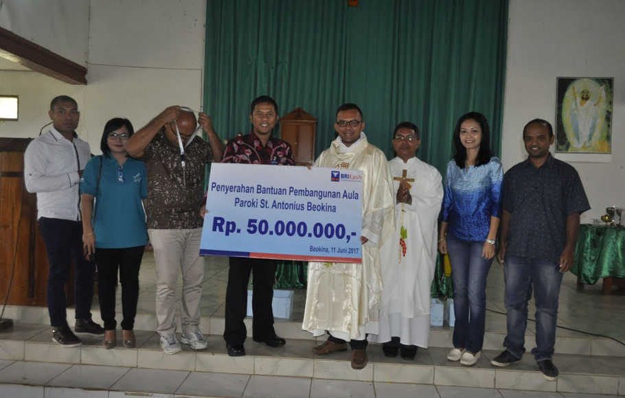 BRIKASIH PEDULI TERHADAP GEREJA DI WILAYAH RUTENG - NTT